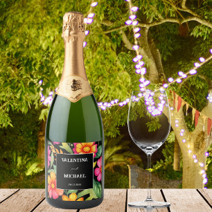 Casamento Colorido Black Floral Fiesta Mexicano