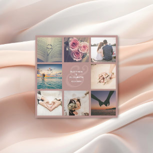 Casamento com a Colagem de Fotos do Elegante Amper