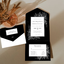 Casamento com a Greenerescência Negra e Branca