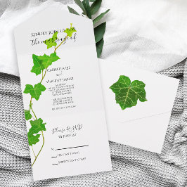 Casamento com a Ivy Vine em Inglês Verde