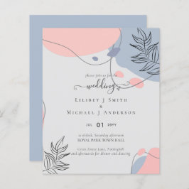 Casamento com Abstrato moderno japonês escandinavo