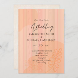 Casamento com Abstrato moderno japonês escandinavo