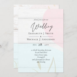 Casamento com Abstrato moderno japonês escandinavo