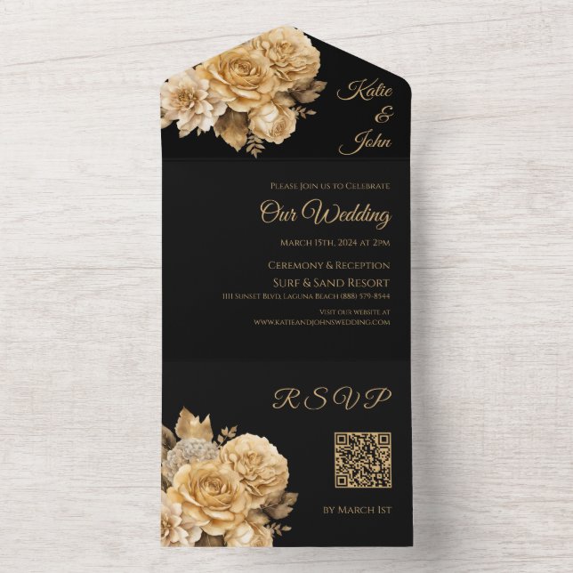 Casamento com Buquê de Flor Neutro (Interno)