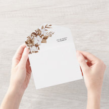 Casamento com Buquê de Grama de Pampas Minimalista