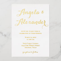 Casamento com Caligrafia Decorativa Moderna