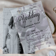 Casamento com Caligrafia Floral Elegante