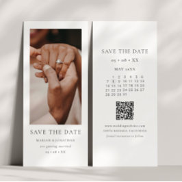 Casamento com Fotocabine Moderna Save the Date