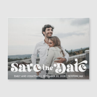 Casamento com Imã salve a data de Fotografias Retr