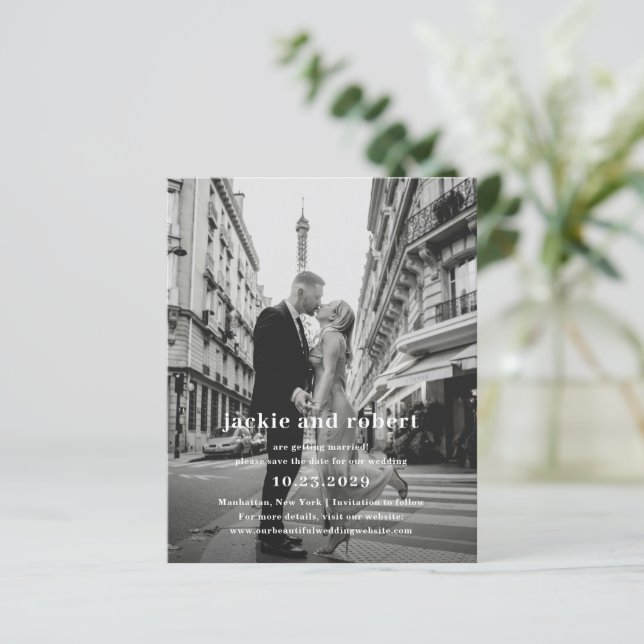 Casamento com Orçamento Mínimo de Foto Moderna Sav (Em pé/Frente)