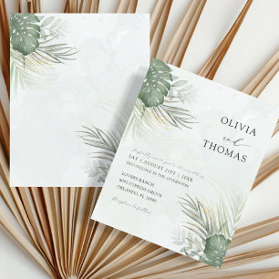 Casamento com Orçamento Tropical Verde