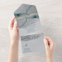 Casamento com Tinta Dourada de Álcool de Prata Tur