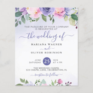 Casamento Cor-de-Água Púrpura Muito Rosa Muito P