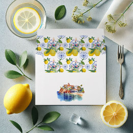 Casamento Costeiro De Amalfi E Lemon-Themed