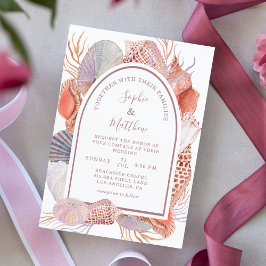 Casamento Costeiro de Beach Seashells