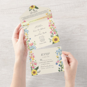 Casamento Country Floral Colorido