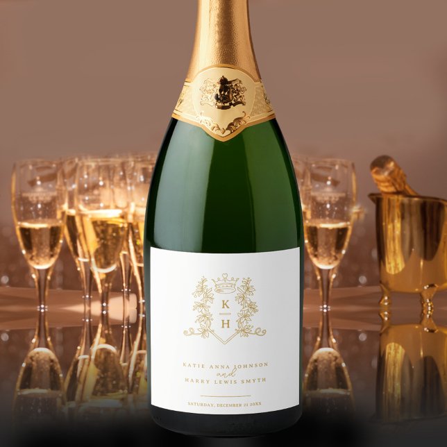 Casamento da coroa de ouro branco (Criador carregado)