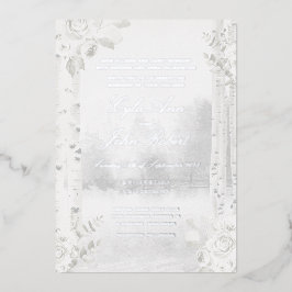 Casamento da Floresta da Árvore Birch