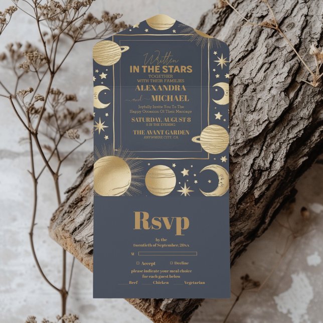 Casamento da Lua do Crescente Dourado Celestial (Criador carregado)