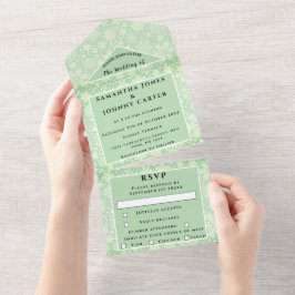 Casamento da Terra Maravilha da Neve Verde de inve