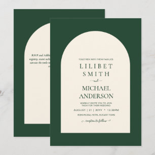 Casamento da Tipografia Verde Moderna