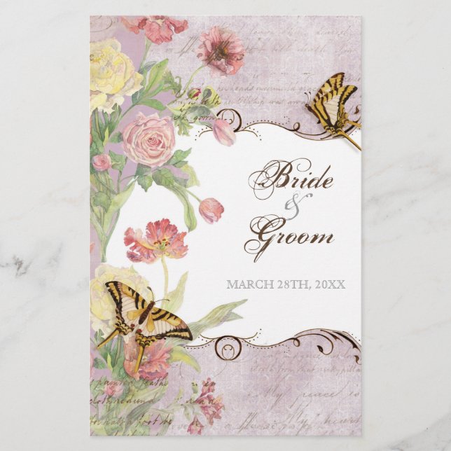 Casamento das Flores Florais Les Fleurs Peony Rosa (Frente)