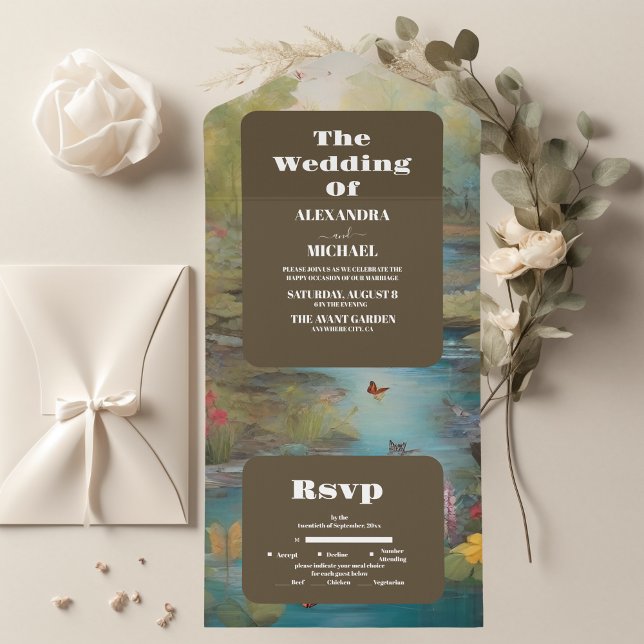 Casamento das Montanhas Florais Primavera (Criador carregado)