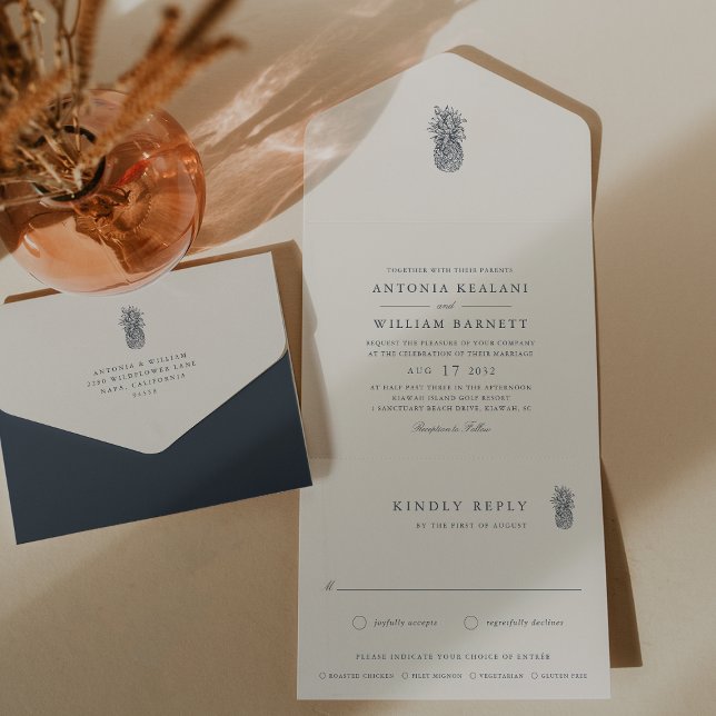 Casamento de Abacaxi em Vintage (Criador carregado)