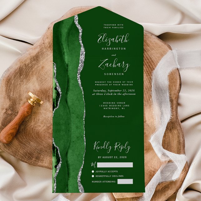 Casamento de Agata de Silver Verde-Hunter (Criador carregado)
