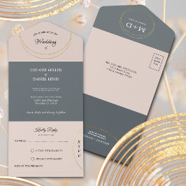 Casamento de Anéis Minimalista