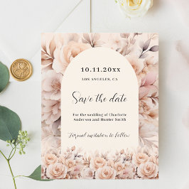 Casamento de arca de rosas de pêssego de Cream Sal
