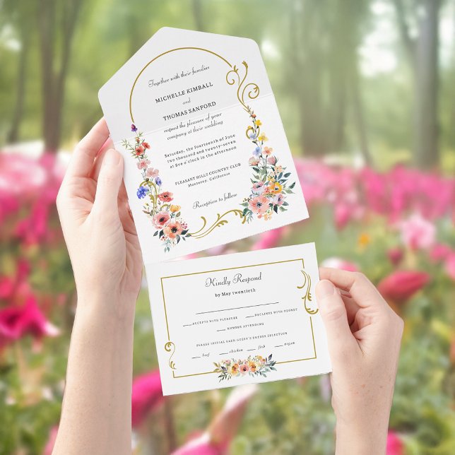 Casamento de Arco de Verão com Primavera de flor s (Criador carregado)