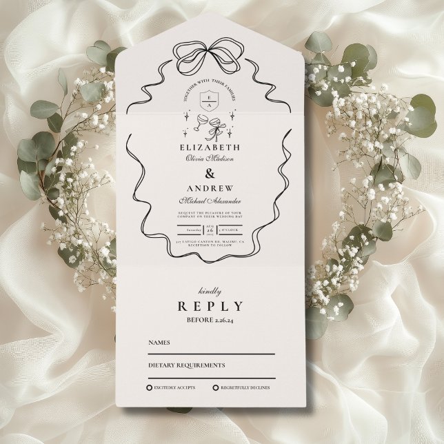 Casamento de Arco Imísico com Champanhe de Doodle (Criador carregado)