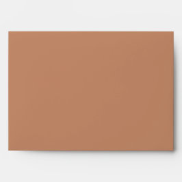 Casamento de Areia Sólido Moderna Terracotta