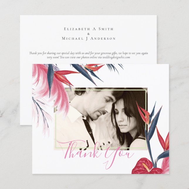 Casamento de Berry, Marinho de Grama de Pampas Tro (Frente/Verso)