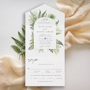 Casamento de Boho Arch de Ferns Boho, Floresta Enc
