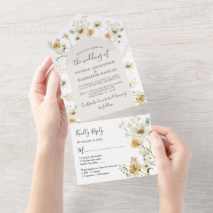 Casamento de Boho Floral Floral de Vidraça Selvag