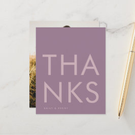 Casamento de Bold Monograma Moderno em Lilac Roxo