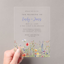 Casamento de Bold Rainbow Wildflower