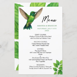 Casamento de Borda Botânica de Leafy-Leafy Green H