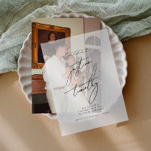 Casamento de Caligrafia Minimalista Moderno