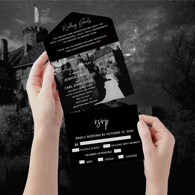 Casamento de Casal da Casa Assombrada de Halloween (Criador carregado)