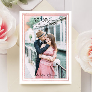 Casamento de Casal de Foto Elegante Clássico