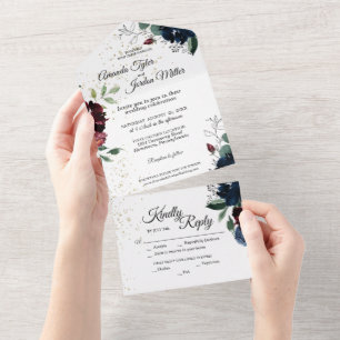 Casamento De Celebração De Verão Em Um Único Convi