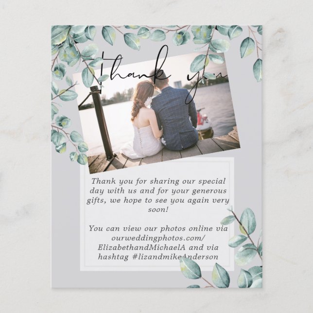 Casamento de Cinzas Eucalyptus Lilac Lemon (Frente)