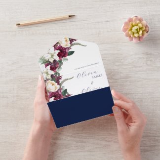 Casamento de código qr do marinho ruivo