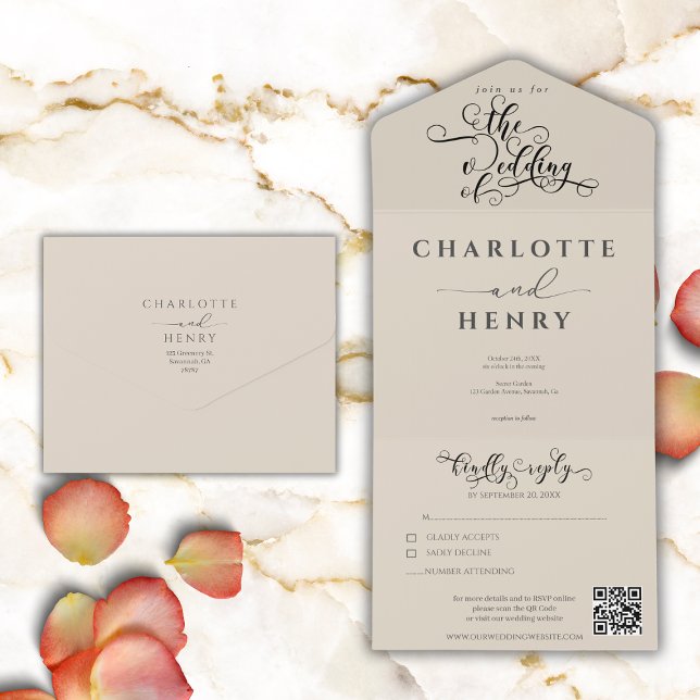 Casamento de Código QR Moderno Minimalista e Elega (Criador carregado)
