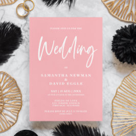 Casamento de Código QR Rosa-Rosa-Escamudo Mínimo d