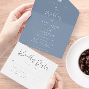Casamento de Código QR Simples e Moderno Chic Eleg