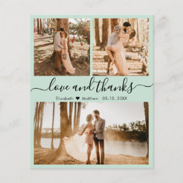 Casamento de Colagem de Foto Verde da Casa de Imag